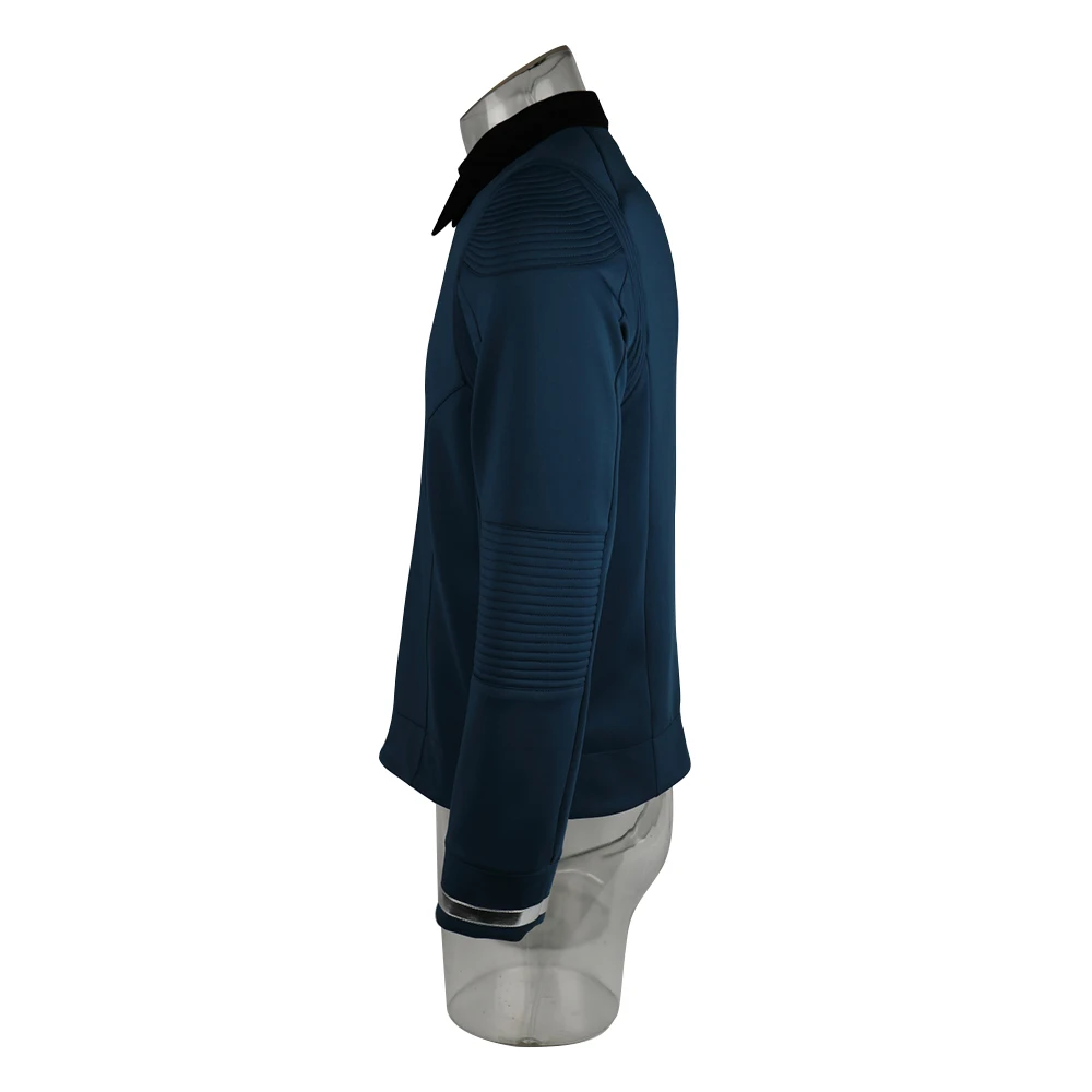 Star Trek Discovery Season 2 Starfleet Captain Kirk Uniform A Set of Shirt Pants Badge Costumes Men Top Adult Cosplay Costume (7)