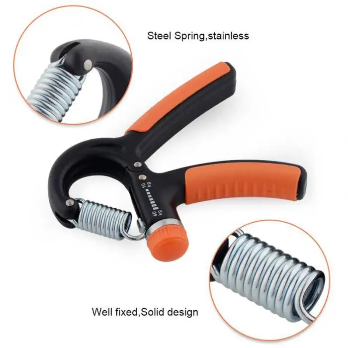 Hand Grip Strengthener Strength Trainer  (9)