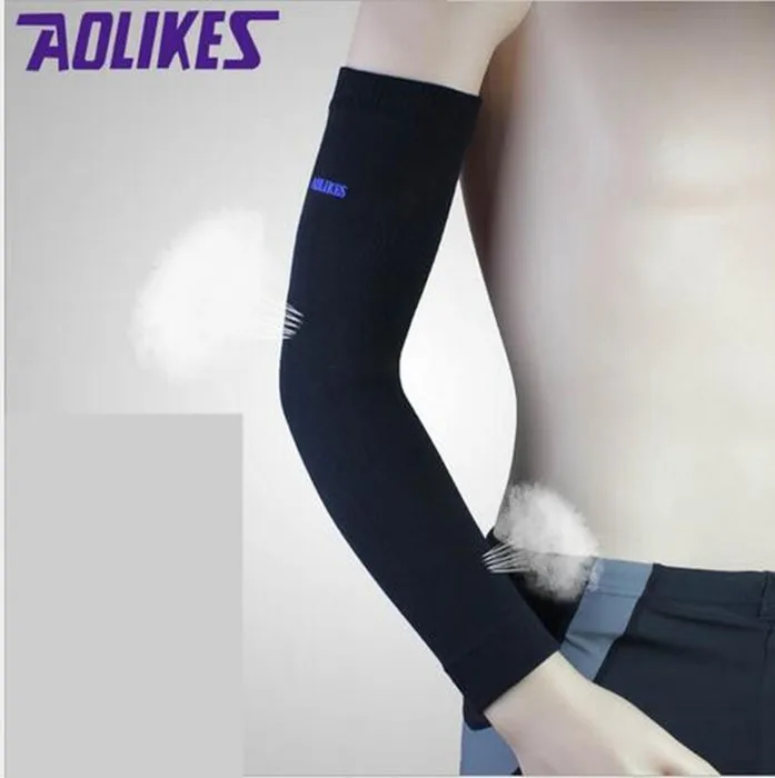 AOLIKES Extended arm guard Arm warmer Sleeves UV Protection sports