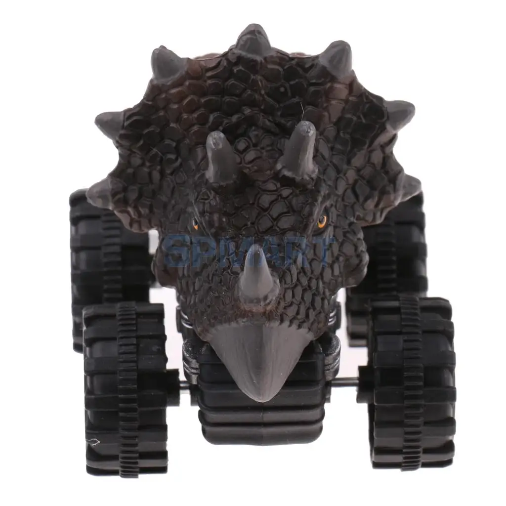 5 Patterns Vivid Animal Dinosaurs Figures Model Pull Back Cars Vehicle Jurassic Toys Kids Children Baby Cool Play Gift
