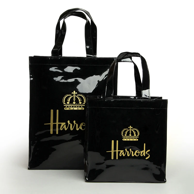 

Best selling PVC shopping bag women bag letter waterproof shopping bag green bag tote bag shoulder bag -1