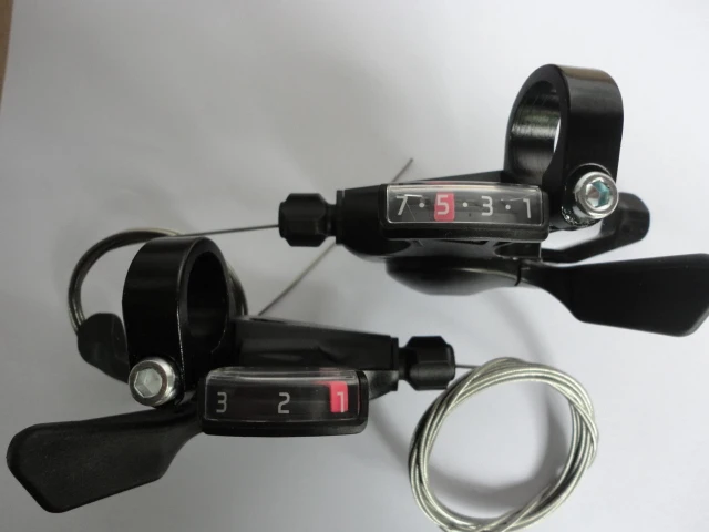 shimano trigger shifters 3x7