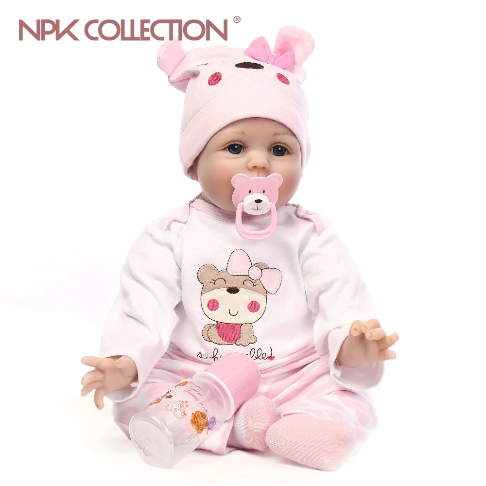 Кукла для девочек NPKCOLLECTION силиконовая виниловая кукла детей игрушки игр подарок