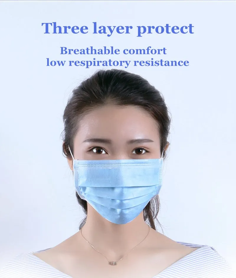 DR. Роос 10 шт./упак. одноразовые нетканые маски со ртом для лица 3 Слои медицинский стоматологический ушной 5 видов цветов Анти-пыль с защитой от ветра