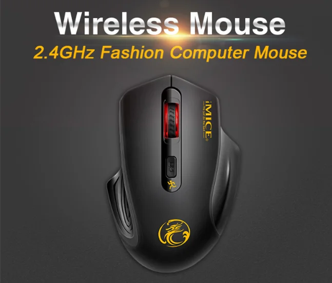 iMice Wireless Mouse Silent Computer Mouse Wireless USB 3.0 Receiver Mause Optical Ergonomic Mice Noiseless Button For PC Laptop iMice Wireless Mouse Silent Computer Mouse Wireless USB 3.0 Receiver Mause Optical Ergonomic Mice Noiseless Button For PC Laptop