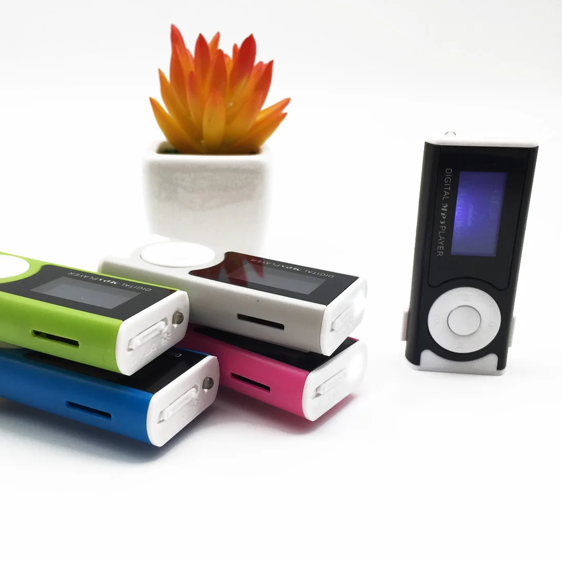 New Creative Portable Mp3 Player Mini USB Clip LCD Screen MP3 Media