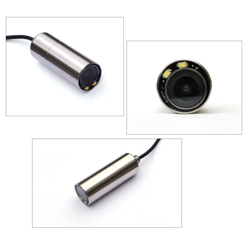 

Free shipping IP68 waterproof 12V pipeline inspection camera 1920x1080 2.0MP high definition with 2 LEDs night vision