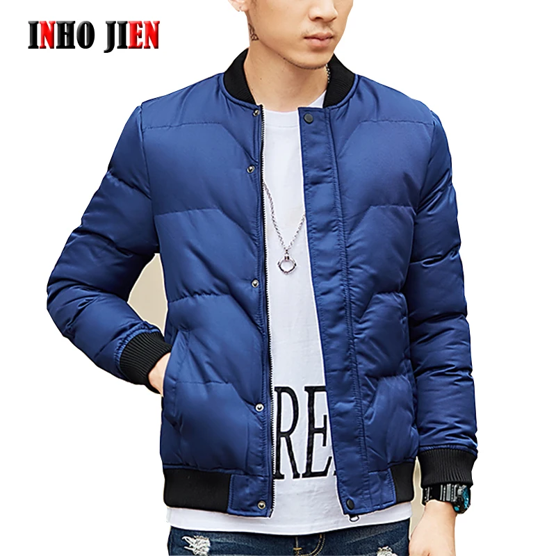 New Brand Winter Jacket Men Fashion Casual Cotton Padded Outerwear