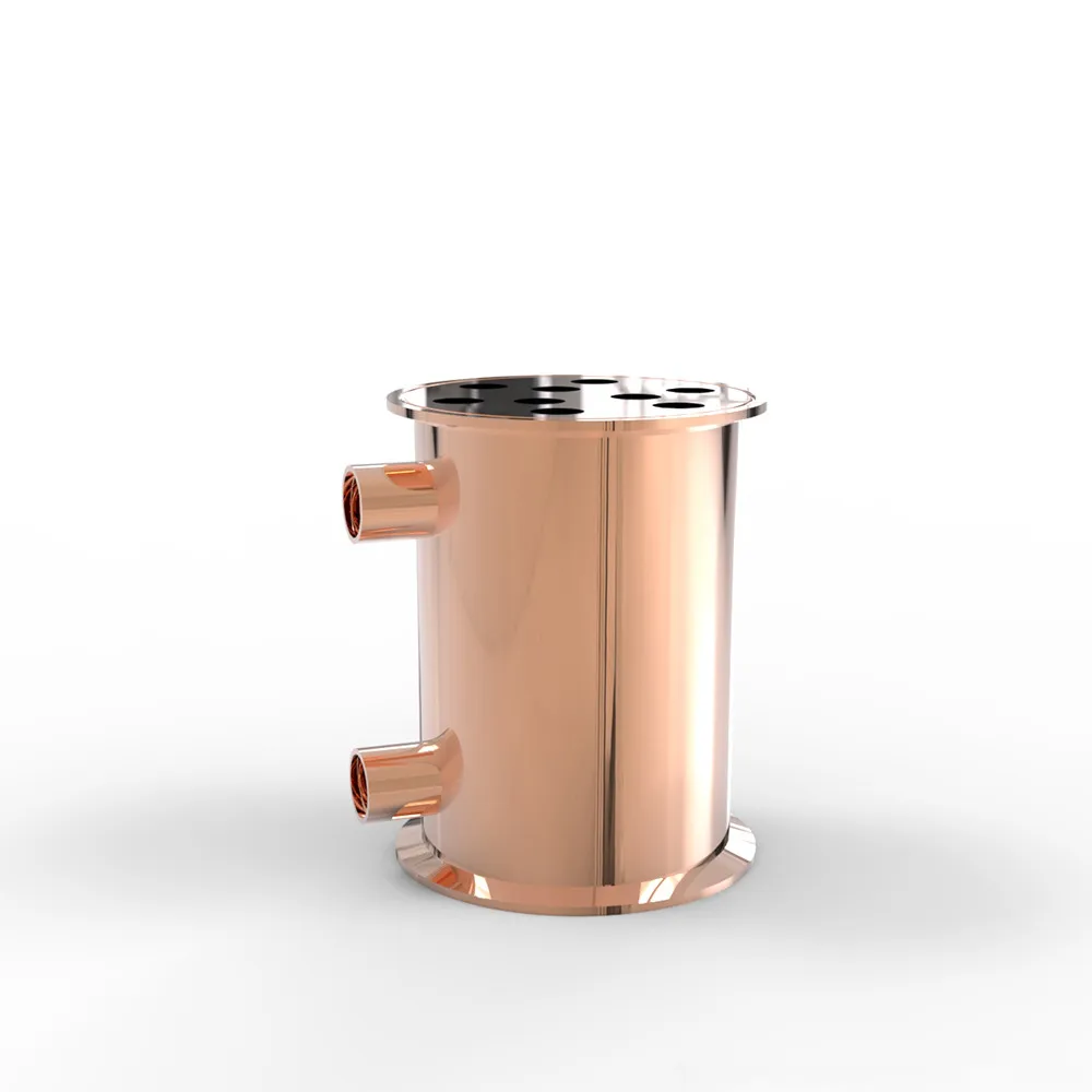 High Quality 4 Inch Stainless Steel Copper Distillation Column Home 