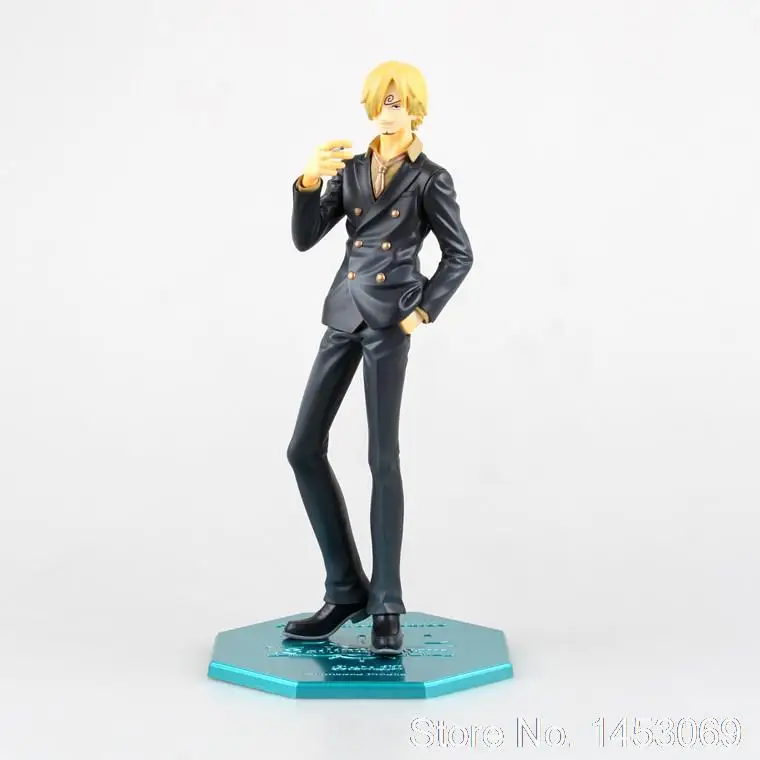 

Anime One Piece POP Sanji Face Changable PVC Action Figure Collectible Model Toy 24cm KT1692