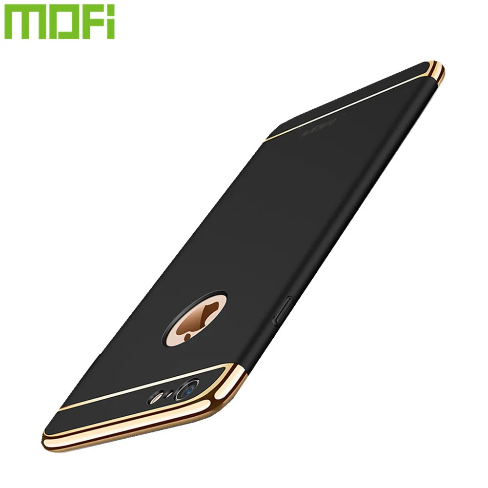 

MOFi For Apple iPhone 6 Cases 4.7 inch Luxury Protective Back Cover 3 in 1 Hard PC Hybrid Case For iPhone6 Mobile Phone Shell