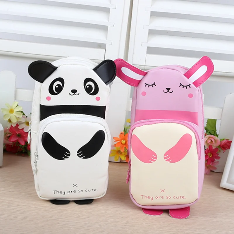 Пеналы с животными панда kawaii школьные сумки пенал чехлы для ноутбуков поставка