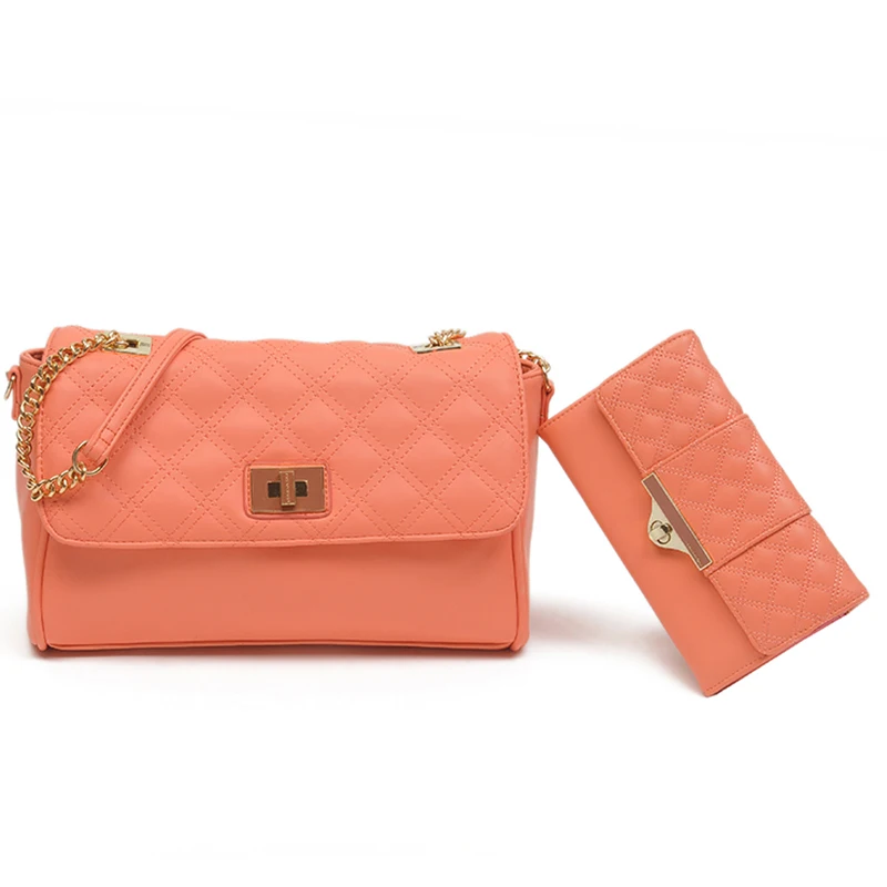 Sholder bag and wallet 2 pcs font b set b font Women font b handbags b