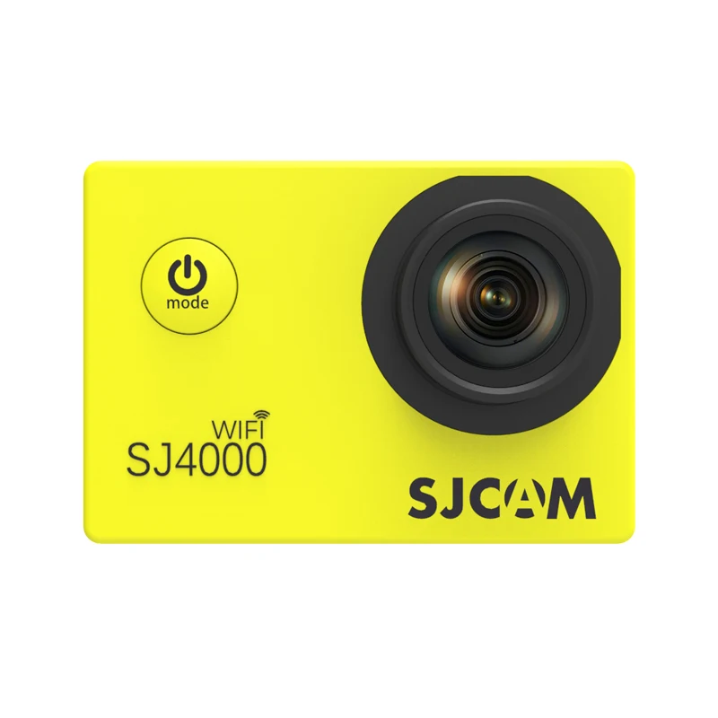 SJCAM SJ4000 WiFi Спортивная экшн-камера 1080P 2,0 дюймов экран Full HD Дайвинг 30 м Водонепроницаемая мини видеокамера оригинальная SJ 4000 Cam - Цвет: Цвет: желтый