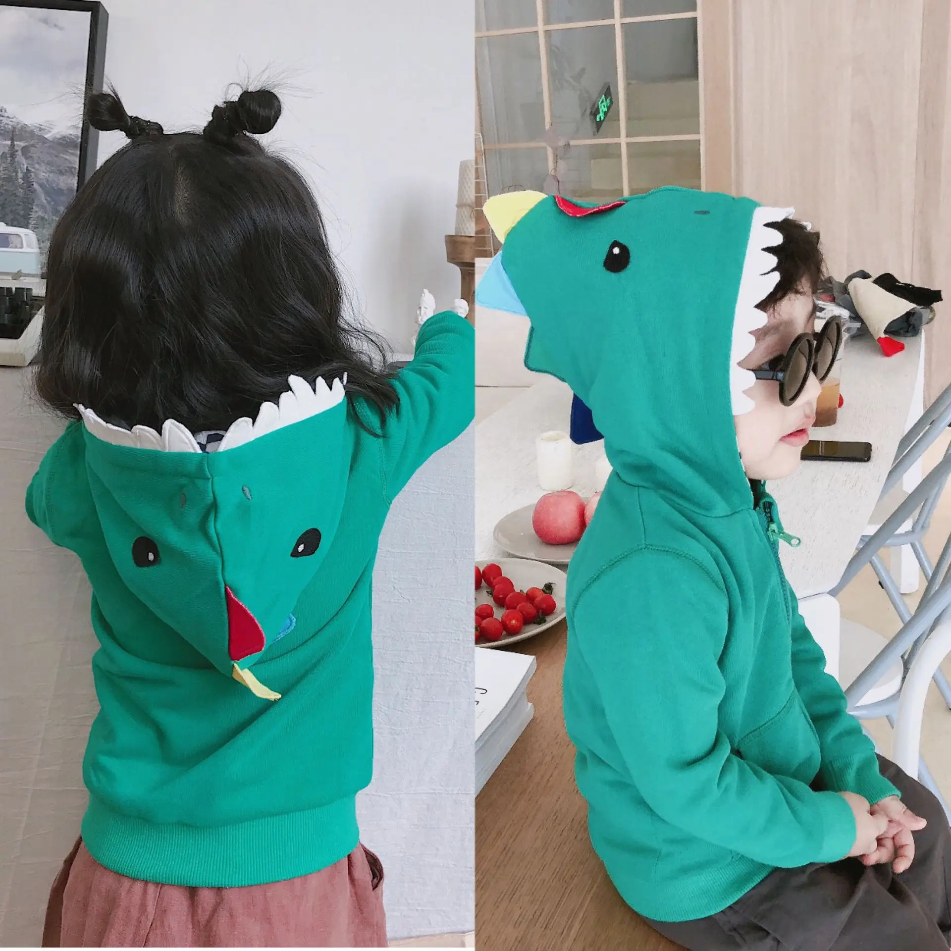 

INS HOT BABY BOY CLOTHES BABY GIRL CLOHTES KIDS DINOSAUR PATTERN CARTOON OUTWEARS JACKETS SWEATERS BOYS CLOTHING GIRLS CLOTHING
