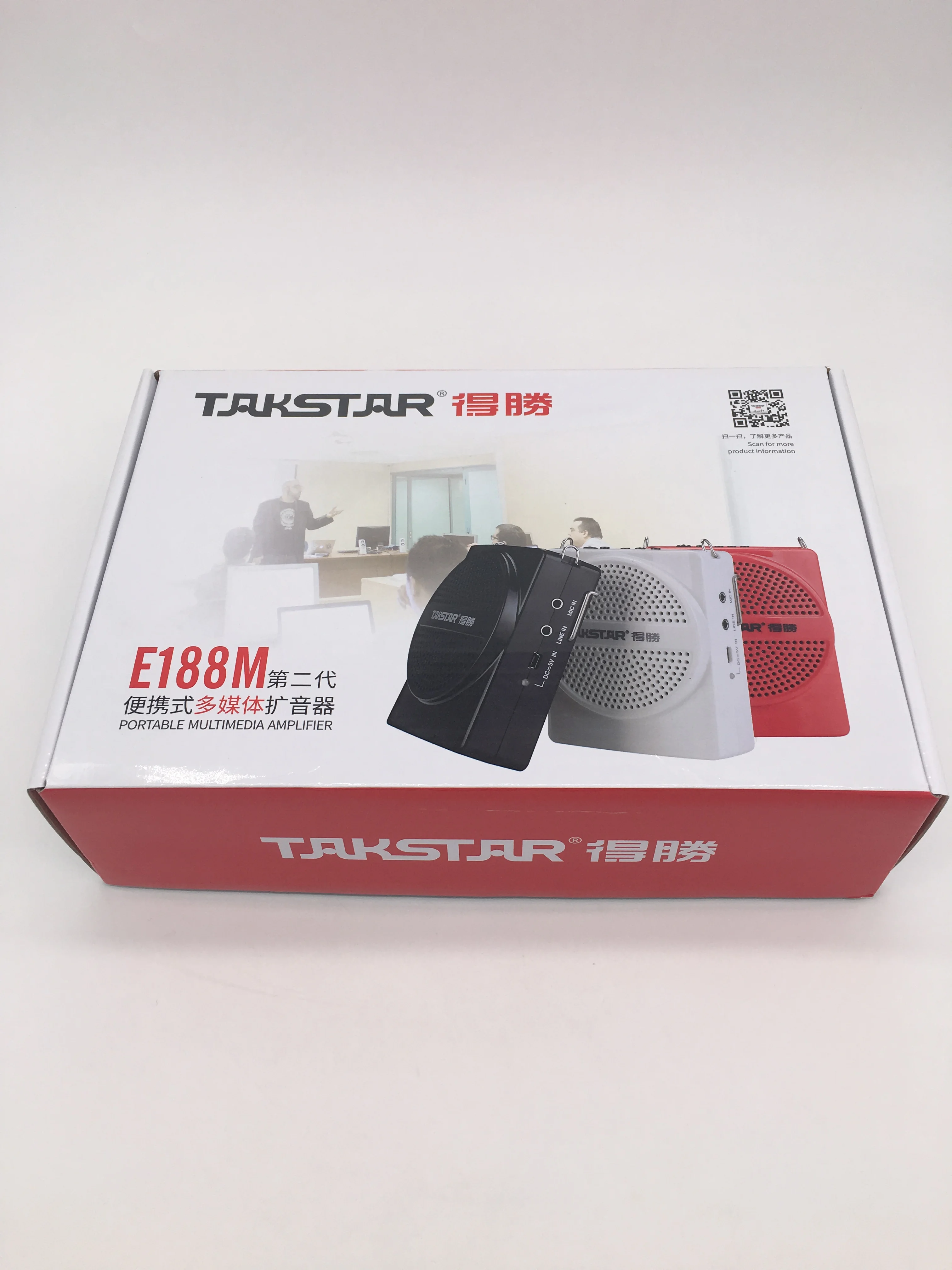 Takstar E188M портативный мультимедийный динамик AUX аудио плеер 10 Вт Выходная мощность 20 часов долгое время воспроизведения