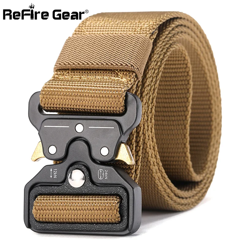 ReFire Gear военное снаряжение быстросъемный армейский ремень мужской сверхмощный