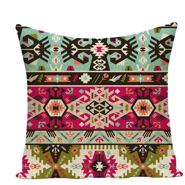 Геометрический чехол для подушки, декоративная Удобная наволочка, наволочка, чехол для подушки, подушки для дома, разноцветные наволочки - Цвет: L592-21