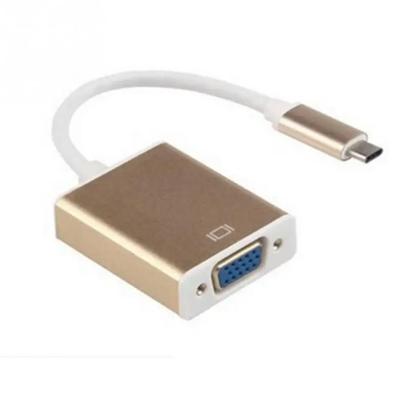 2018 Новый горячий salse Тип-C VGA кабель USB3.1 к HD Дисплей Порты и разъёмы Кабель