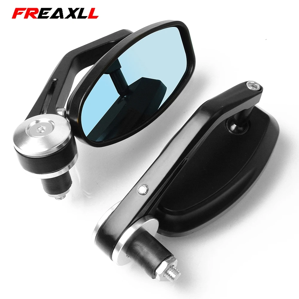 

7/8" 22mm Universal Motorcycles Rearview Mirrors Motor Grip Ends Mirrors FOR SUZUKI B-KING1300 HAYABUSA/GSXR1300 GSX1400 GSF650