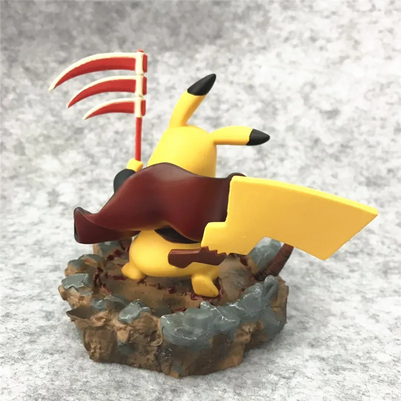 Аниме Pokeball Monster Pikachu Cos Uzumaki Naruto ПВХ Hidan фигурка Коллекция Модель игрушки 12