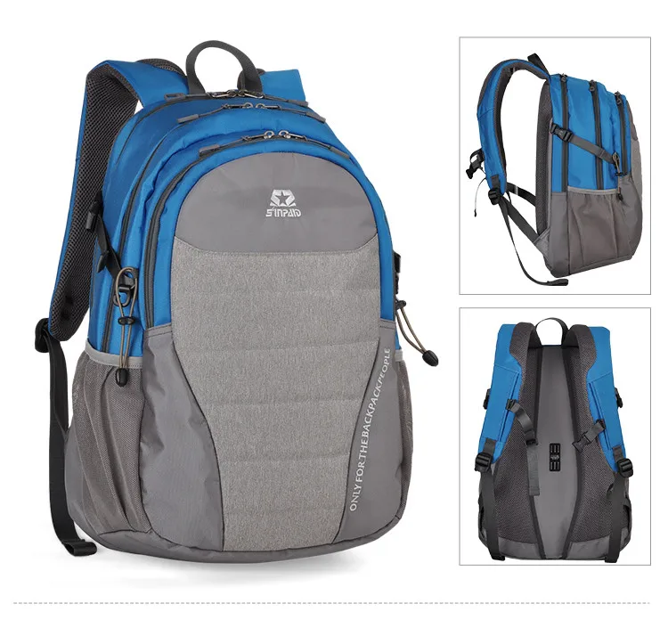 SINPAID, 15,6 дюймов, рюкзак для путешествий, унисекс, для женщин и мужчин, водонепроницаемая сумка для iPad, ноутбука, планшета, хранения