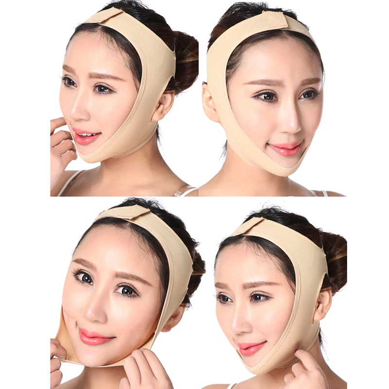 NEW Face V Shaper Slimming Bandage Lift Up Belt Shape Lift Reduce Double Chin Face Thining Band Massage Relaxation 5 Sizes