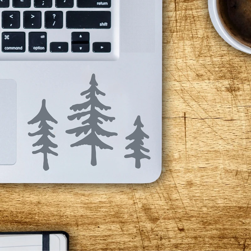 Trees Sticker Laptop Decor