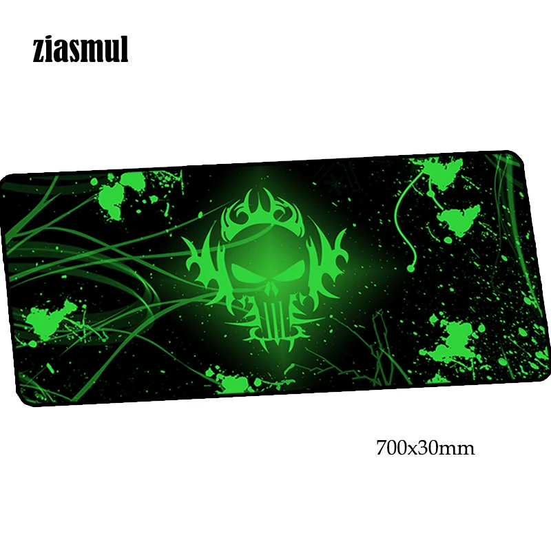 Size 700x300x3mm Каратель Череп коврик для мыши 700x300x3 мм коврик для мышки коврик для мыши нетбука красивый игровой padmouse геймер коврики для мыши ноутбука - Цвет: Size 700x300x3mm