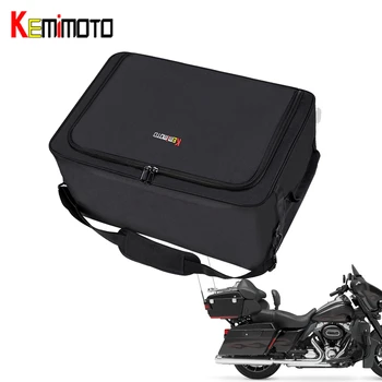 

For Electra Glide 1993-2013 Tour-Pak Liner Luggage Bag Black Expandable Inner Bags Container Classic FLHTC FLHTK FLHTCI