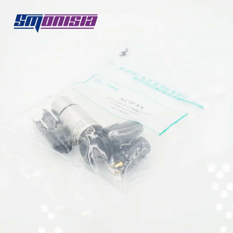 

60pcs NC3FXX for Neutrik XLR Female Socket 3Pin XLR Plug Connector