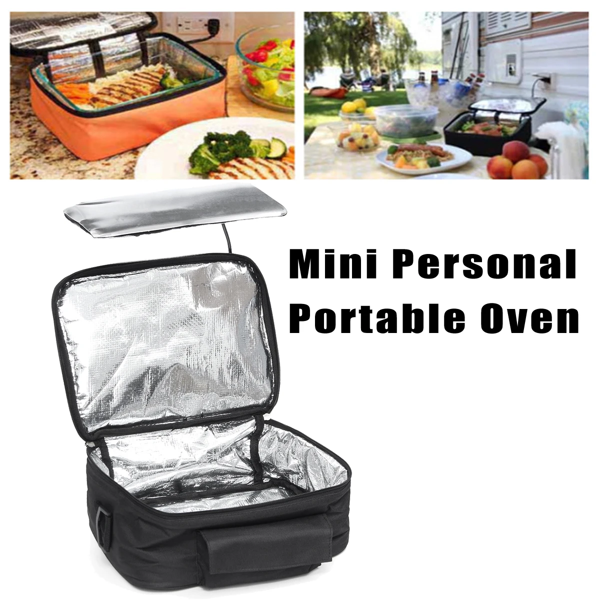 Personal Portable Electric Oven Electric Lunch Box Mini Ma c Hot Logic ...