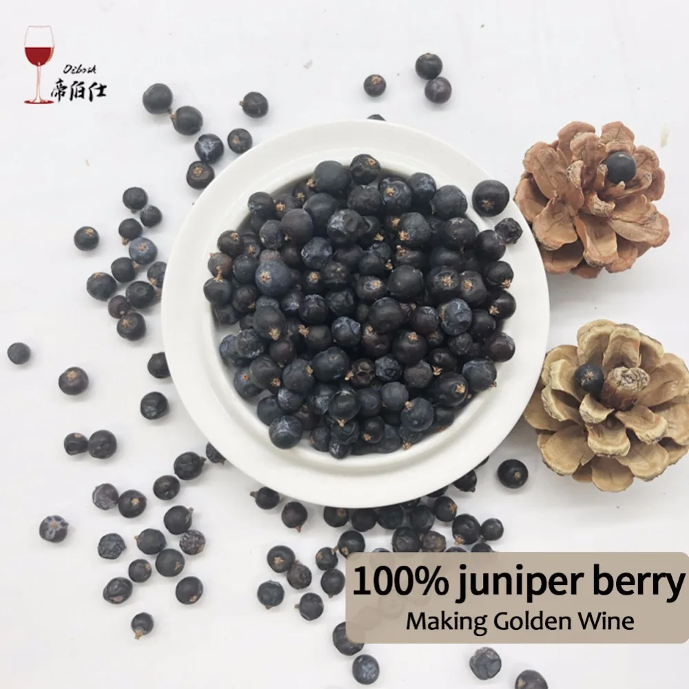 

50g Juniper Berry Used for Gin Alcohol Golden Wine Brandy Essential Oil Pure Dew Seasoning Making Home brewing Oak chip distille