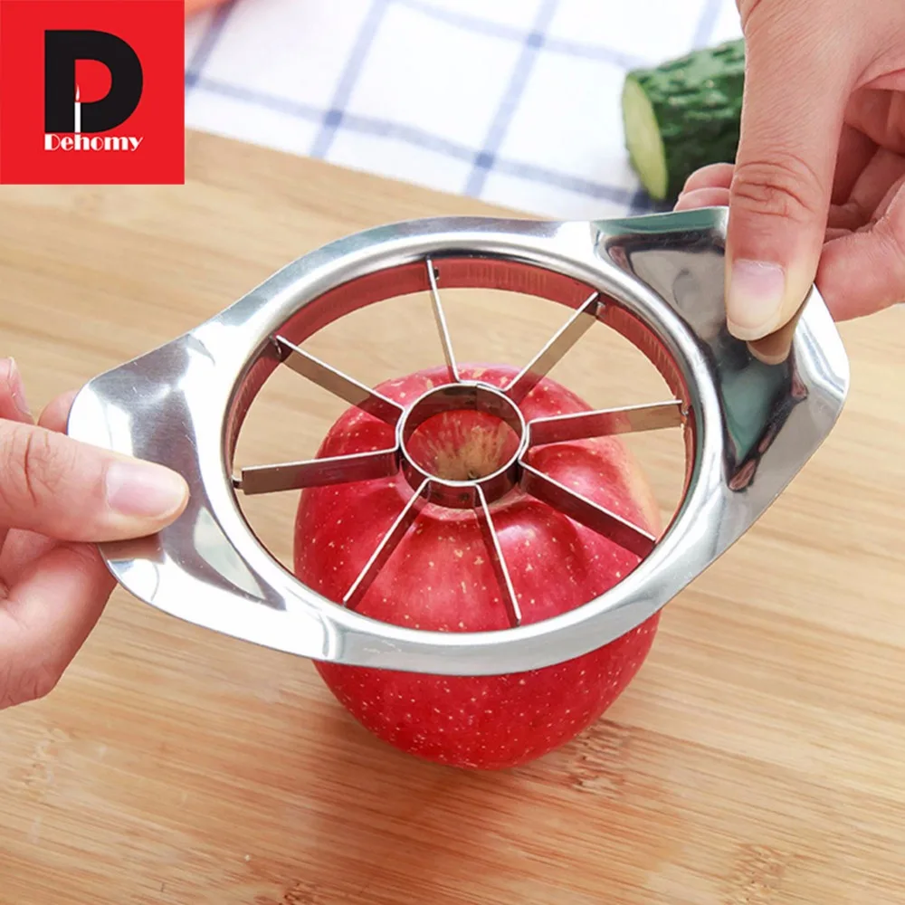 Dehomy Manual Slicers Stainless Steel Apple Slicer Fruit Vegetable