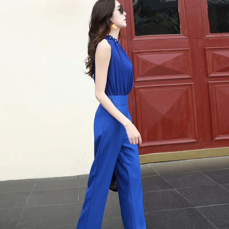 Hot-sale-new-fashion-ladies-sleeveless-jumpsuits-summer-plain-color-high-quality-female-OL-style-chiffon (3)