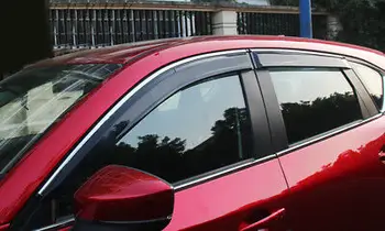 

Window Visor Vent Shades Sun Rain Guard 4pcs For Mazda CX-5 2017 - 2018