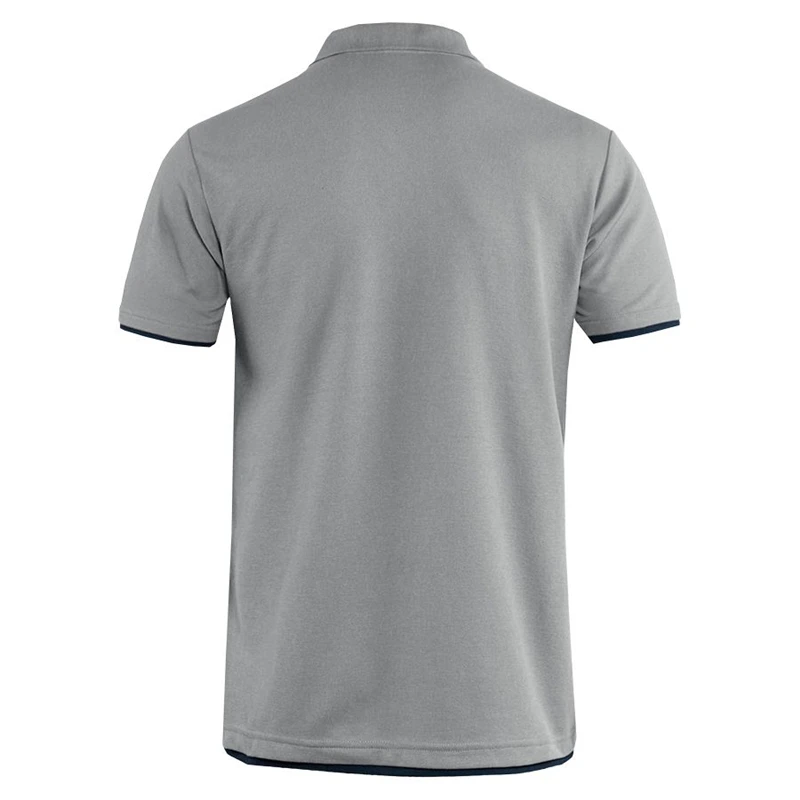 Мужская футболка, летняя Классическая хлопковая футболка с коротким рукавом, мужская повседневная Однотонная футболка, топы для мужчин, бизнес гольф, футболка, рубашка, топы