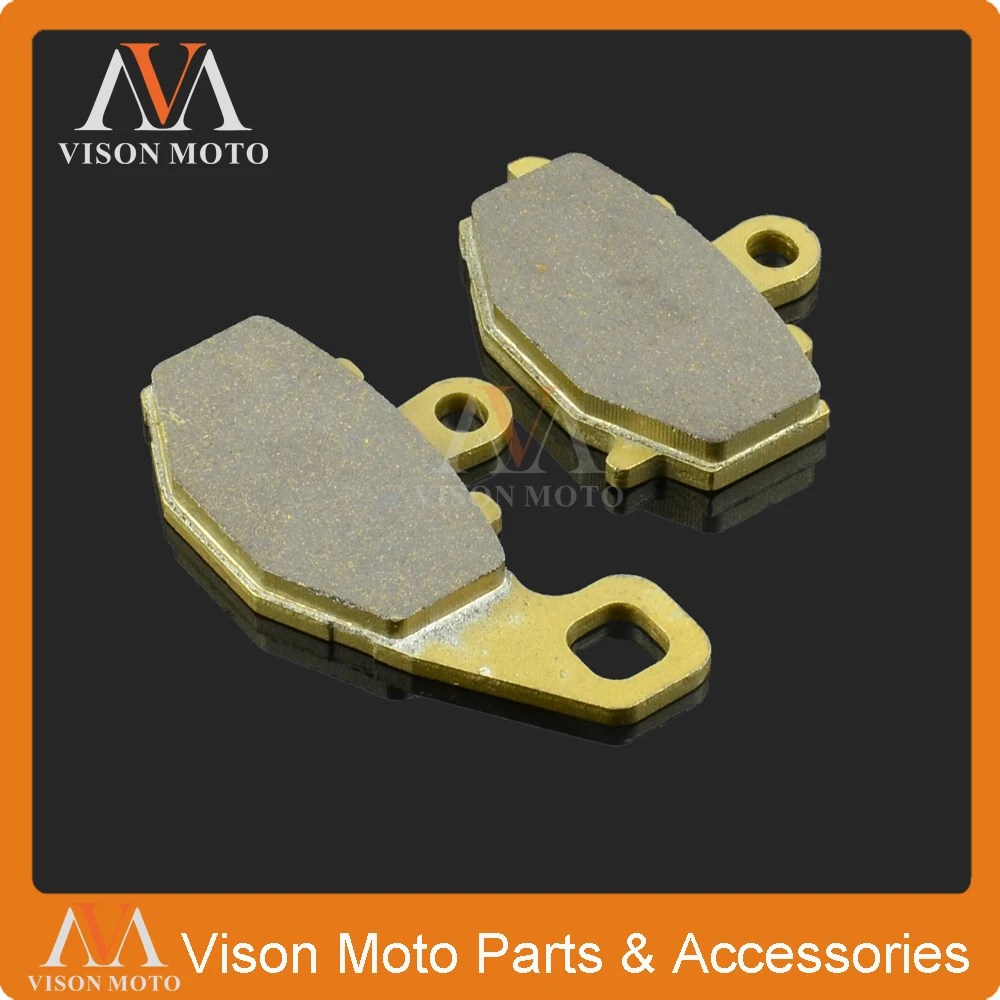 Motorcycle Rear Caliper Brake Pads For KAWASAKI ER 6F 06 15 ER 6N 06 15