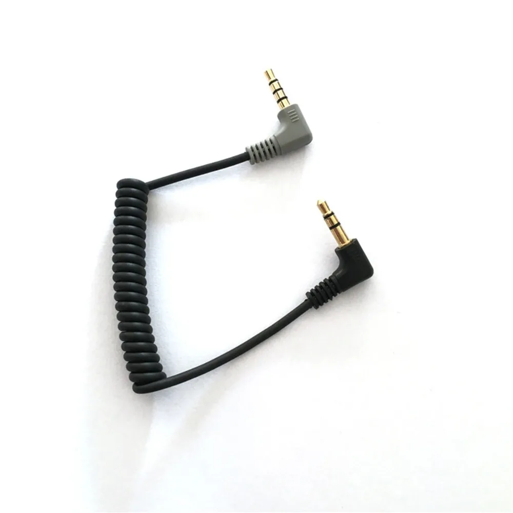 Ulanzi 3 5 мм TRS to TRRS патч кабель адаптер для RODE VideoMicro VideoMic Go BY MM1 микрофон iPhone 6