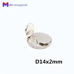 Г-н Mag 50 шт 14x2 мм магнит 14x2 N35 редкоземельных 14*2 магнит D14x2mm, 14*2 магниты на холодильник D14 * 2 мм, 14 мм x 2 мм магнит 14 мм * 2 мм