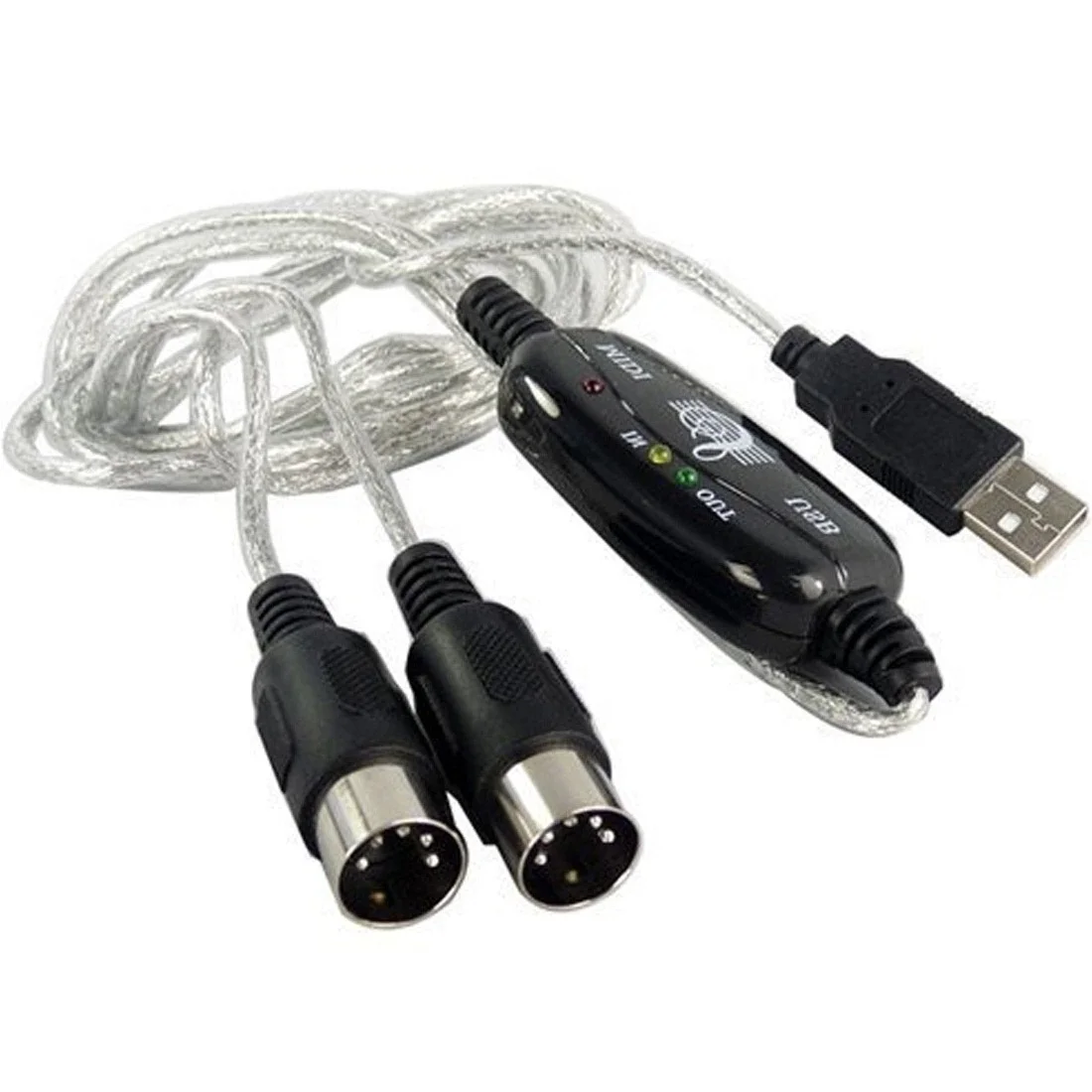 midi in and out cables midi in and out cables