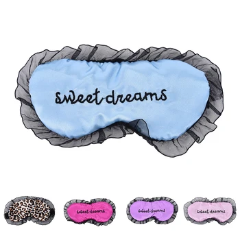 

Duplex Silk Sleeping Eye Mask Sexy Eye Shade Sleep Mask Black Mask Bandage on Eyes for Sleeping