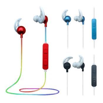 

Sports Earphones iPX5-rated Waterproof Stereo Bluetooth Headsets Luminous Light Wireless Sports Earphones Headset With MIC