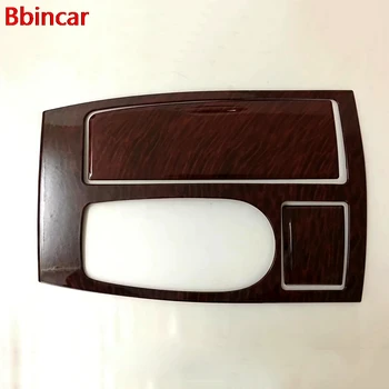 

Bbincar Wood Pattern For Nissan Armada Patrol Royale Infiniti QX80 Y62 2016 2017 2018 Car Shift Gear Panel Frame Cover LHD
