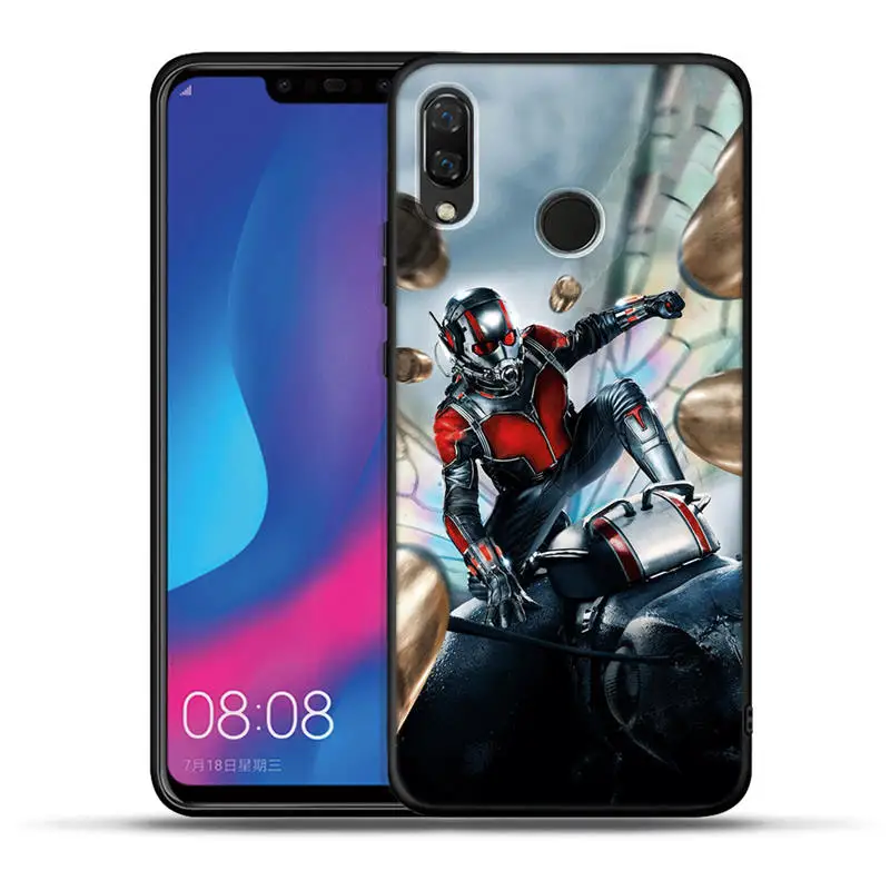 Чехол Marvel звездное небо для huawei Honor 20 Pro 10 9 9i 8 Lite 8X 8C 7A 7X V20 View 20 Черный силиконовый чехол Grrot Captain Coque