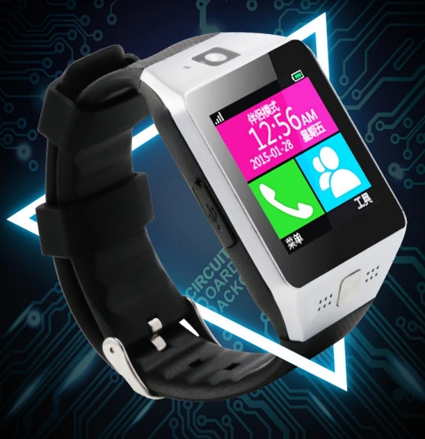 Bluetooth Smart phone Watch Clock font b Smartwatch b font Sim Phone Wrist Mate SIM Card