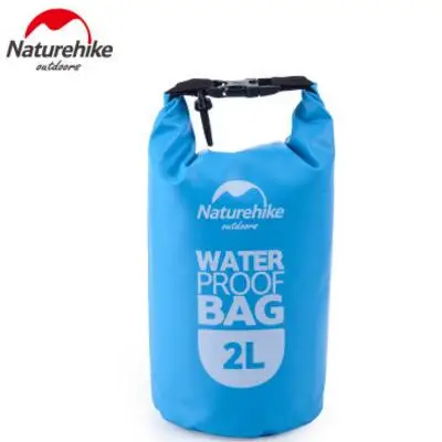 Naturehike 2L 5L водонепроницаемая сумка для плавания, походные пляжные сумки, ПВХ герметичные мешки для туризма, рафтинг, Ультралегкая сухая сумка для телефона - Цвет: Blue 2L