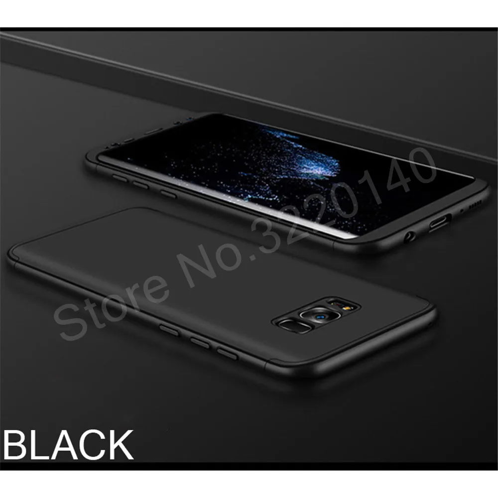 360 Full Body Hard Back Protection Cover cases For Samsung Galaxy S8 Plus S6 S7 Edge Case Luxury Scrub For Samsung Galaxy Note 88