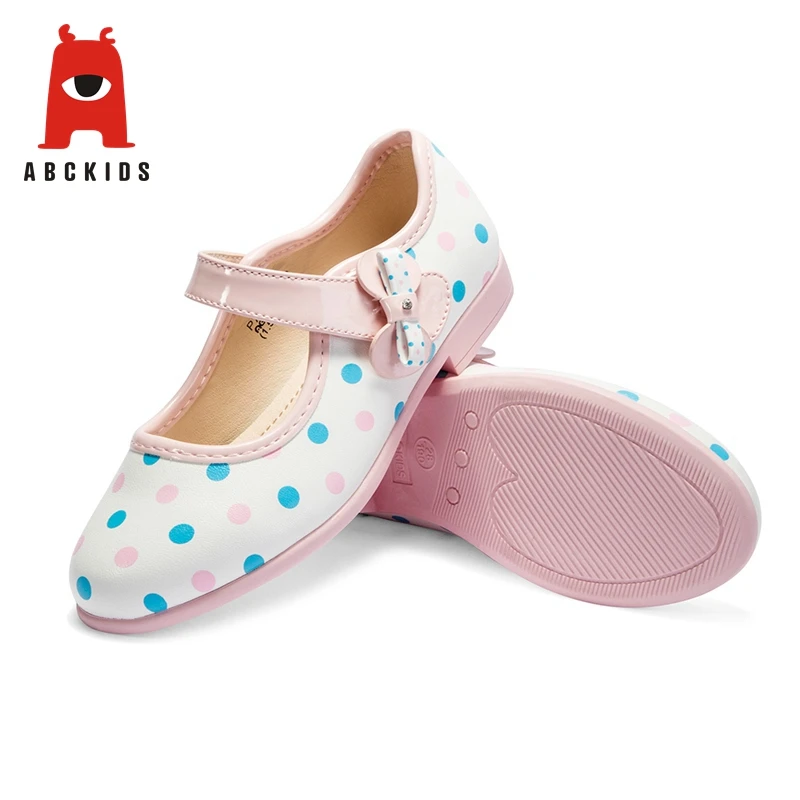 Abckids Baby Girl Leather Shoes Breathable Anti-Slip Dot Print Sneakers Soft Soled Shoes Casual Walking Shoes Abckids Baby Girl Leather Shoes Breathable Anti-Slip Dot Print Sneakers Soft Soled Shoes Casual Walking Shoes