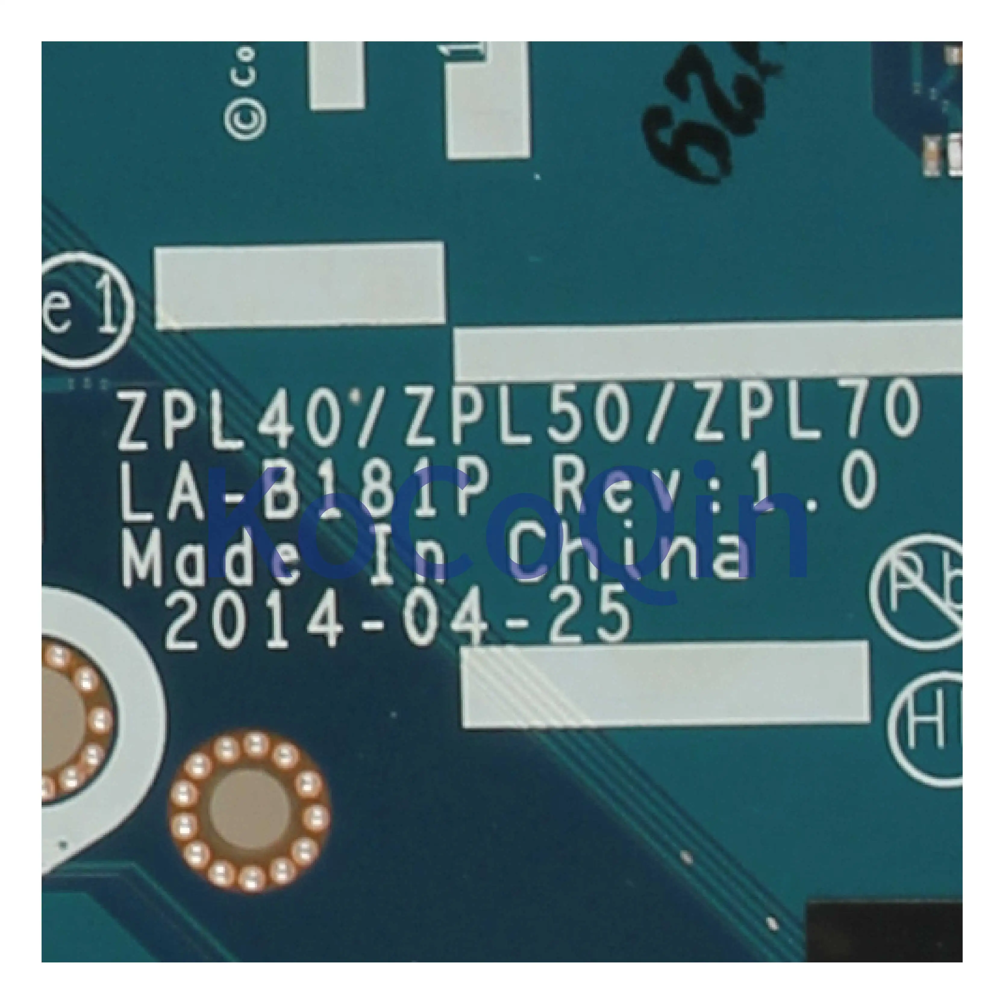 lower price  KoCoQin Laptop motherboard For HP Probook 440 G2 450 G2 I7-4510U Mainboard ZPL40/ZPL50 LA-B181P 784